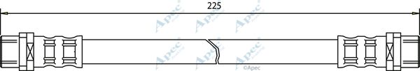 APEC BRAKING Pidurivoolik HOS3235